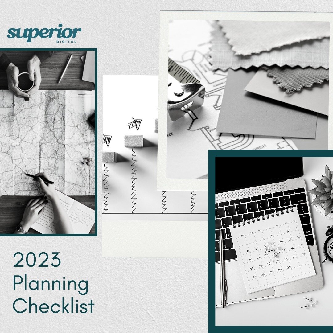 Planning is the 🔑 to success! Have you started thinking about 2023 yet?
 
We've come up with a guide to help you get started! Swipe right for our planning checklist! Don't forget to consult a specialist to make sure you're on the right track, or bet