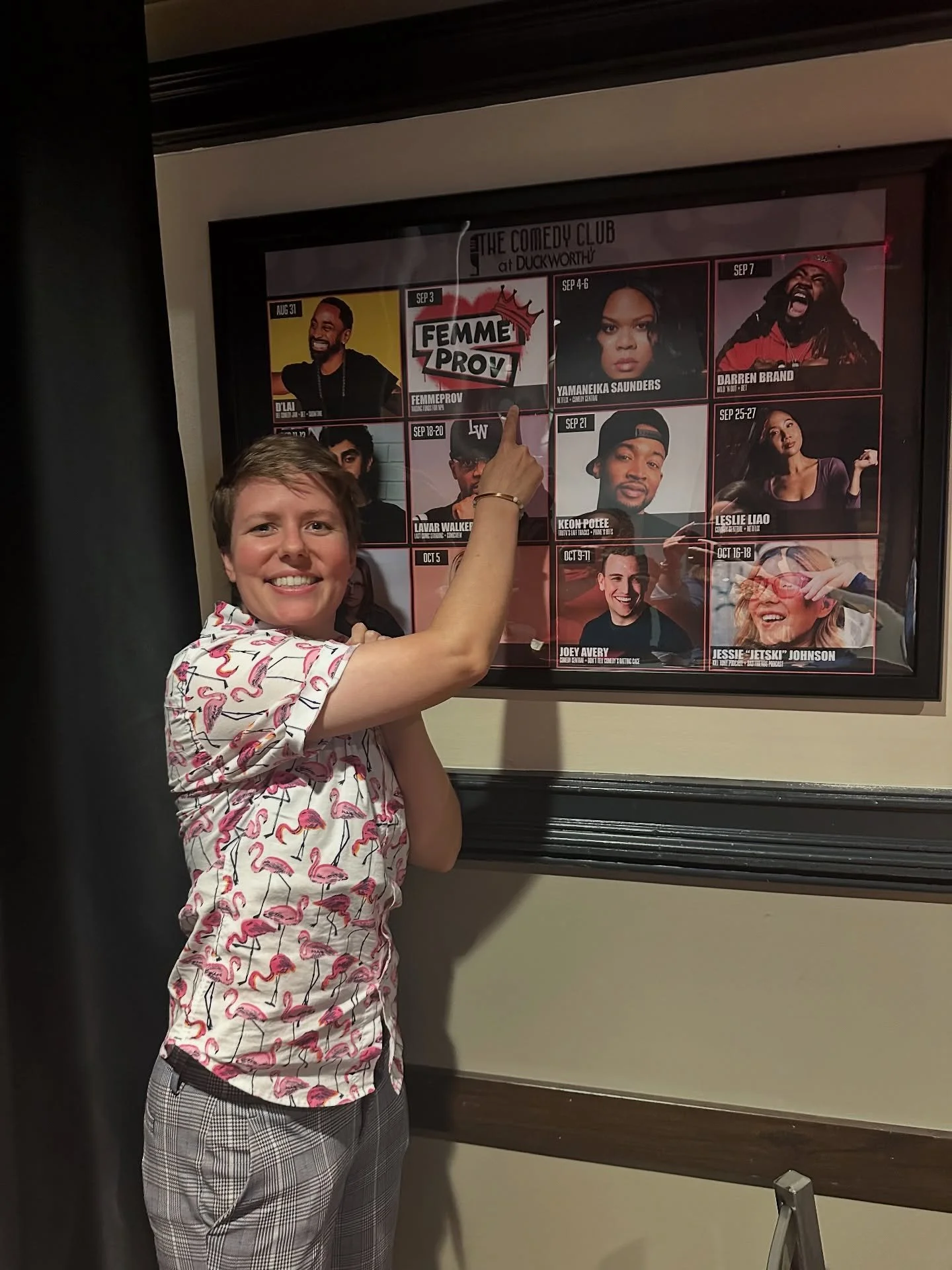 Little late, but @femmeprov.charlotte had a great show this week at @thecomedyclubatduckworths. We raised funds for @wfae our local @npr station. Because as we all know, reliable journalism is more important than ever. Very proud to be a part of such