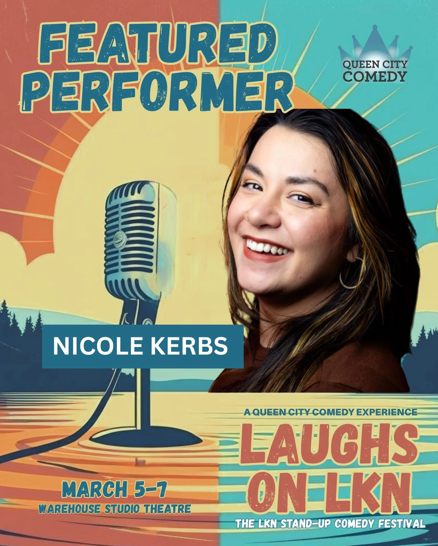 Super stoked to be a part of LKN Comedy Festival with @queencitycomedy. Get your tickets at the link in my bio. #clt  #lakenormannc #comedian #standupcomedy