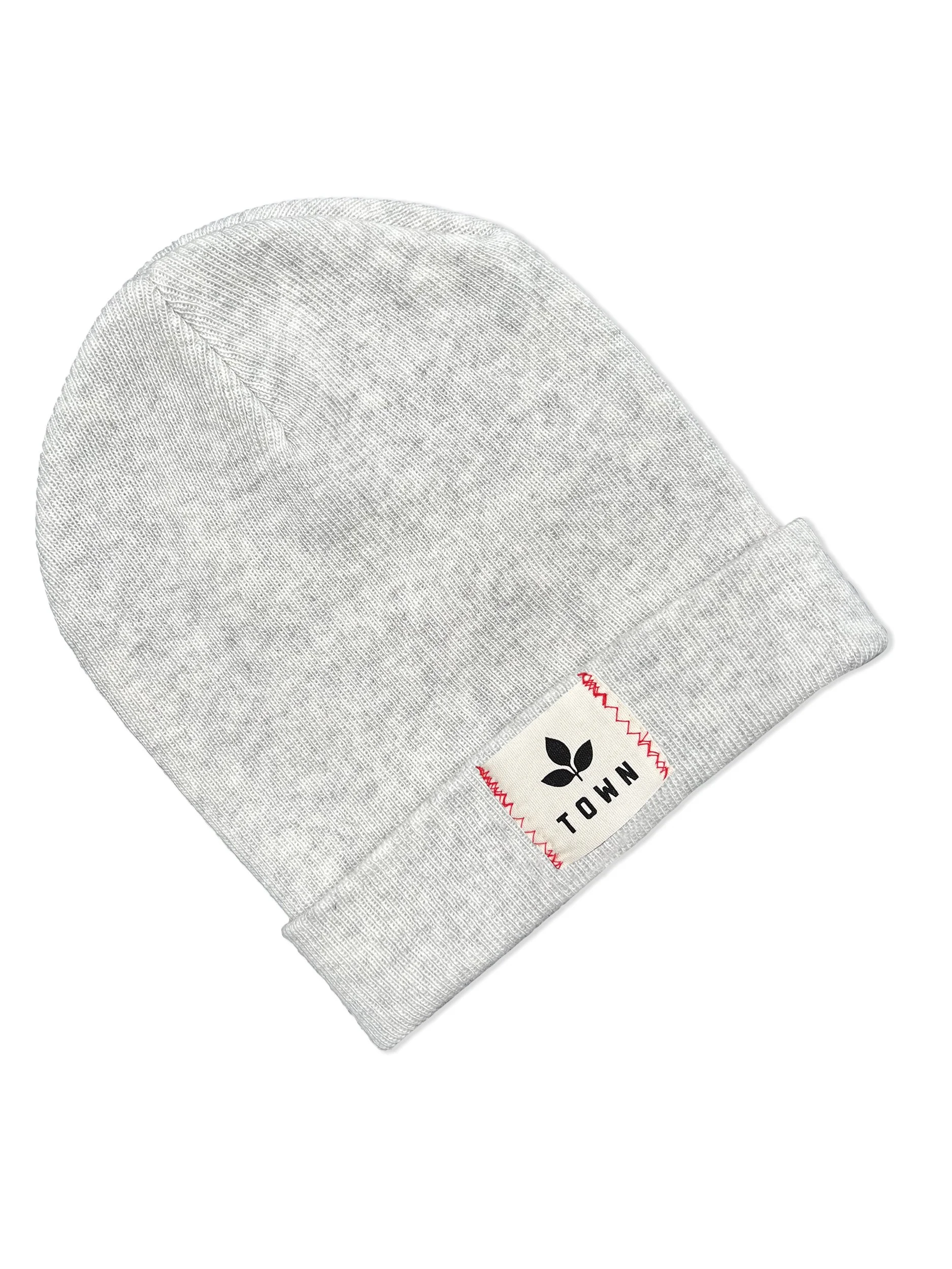 Local Slang Cuff Beanie White Town.jpg