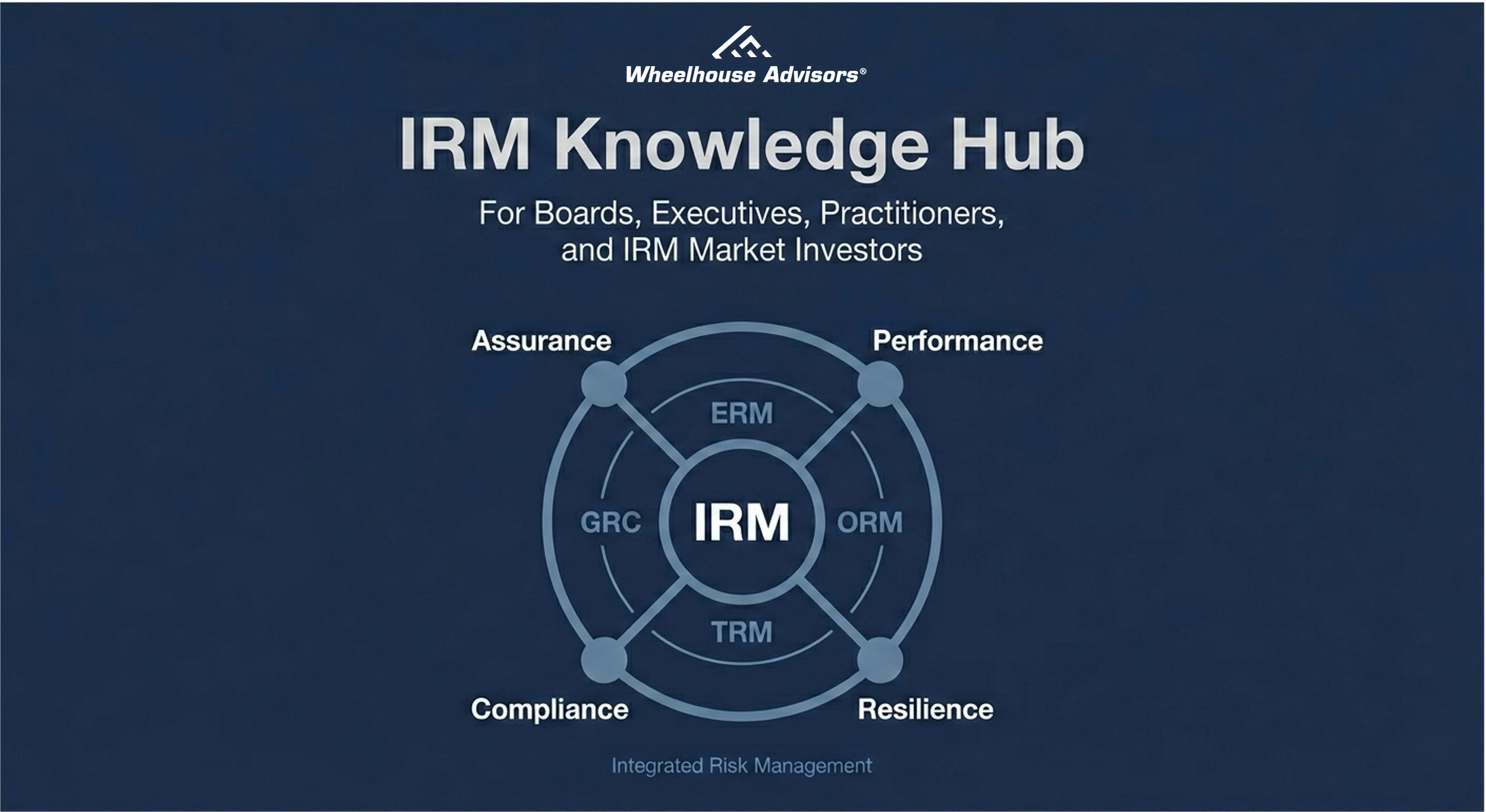 Wheelhouse Advisors Launches the IRM Knowledge Hub for Boards, Executives, Practitioners, and IRM Market Investors
