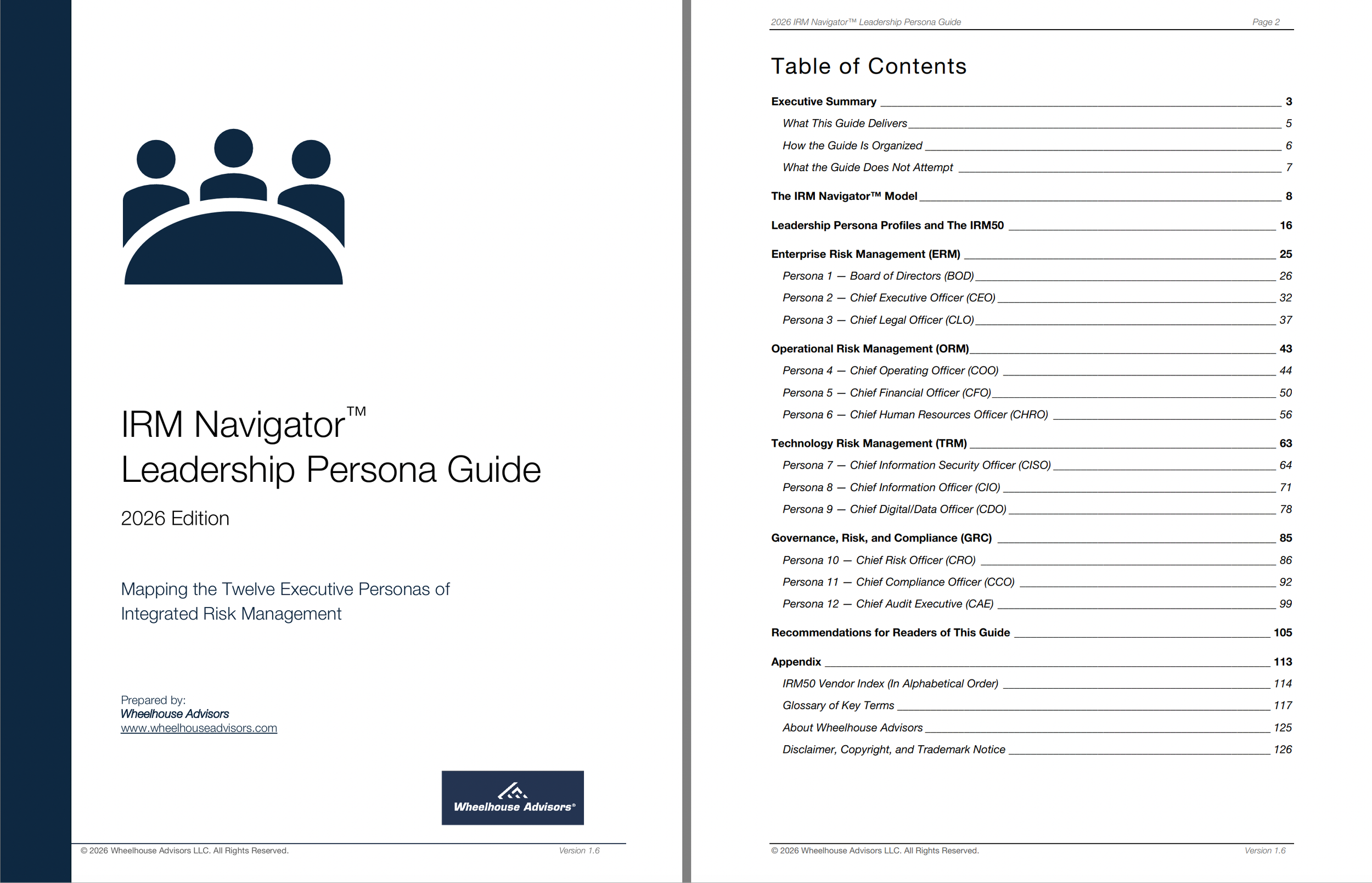 2026 IRM Navigator™  Leadership Persona Guide Version 1.6 TOC.png