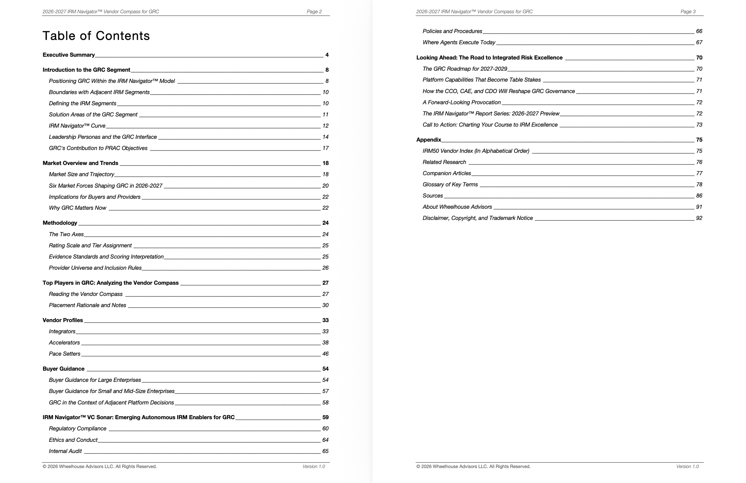 2026-2027_GRC_VendorCompass_FINAL_10042026_V_1_0 TOC.png