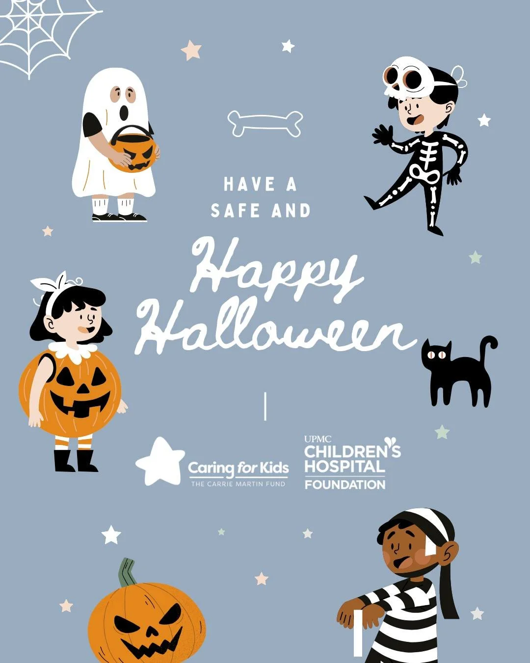 🎃 Wishing everyone a fun and safe Halloween! 

May your little ghosts and goblins laugh loud, collect too many treats, and make the best memories together. 👻🍬💛 

#HappyHalloween #FamilyTime #CaringForKids