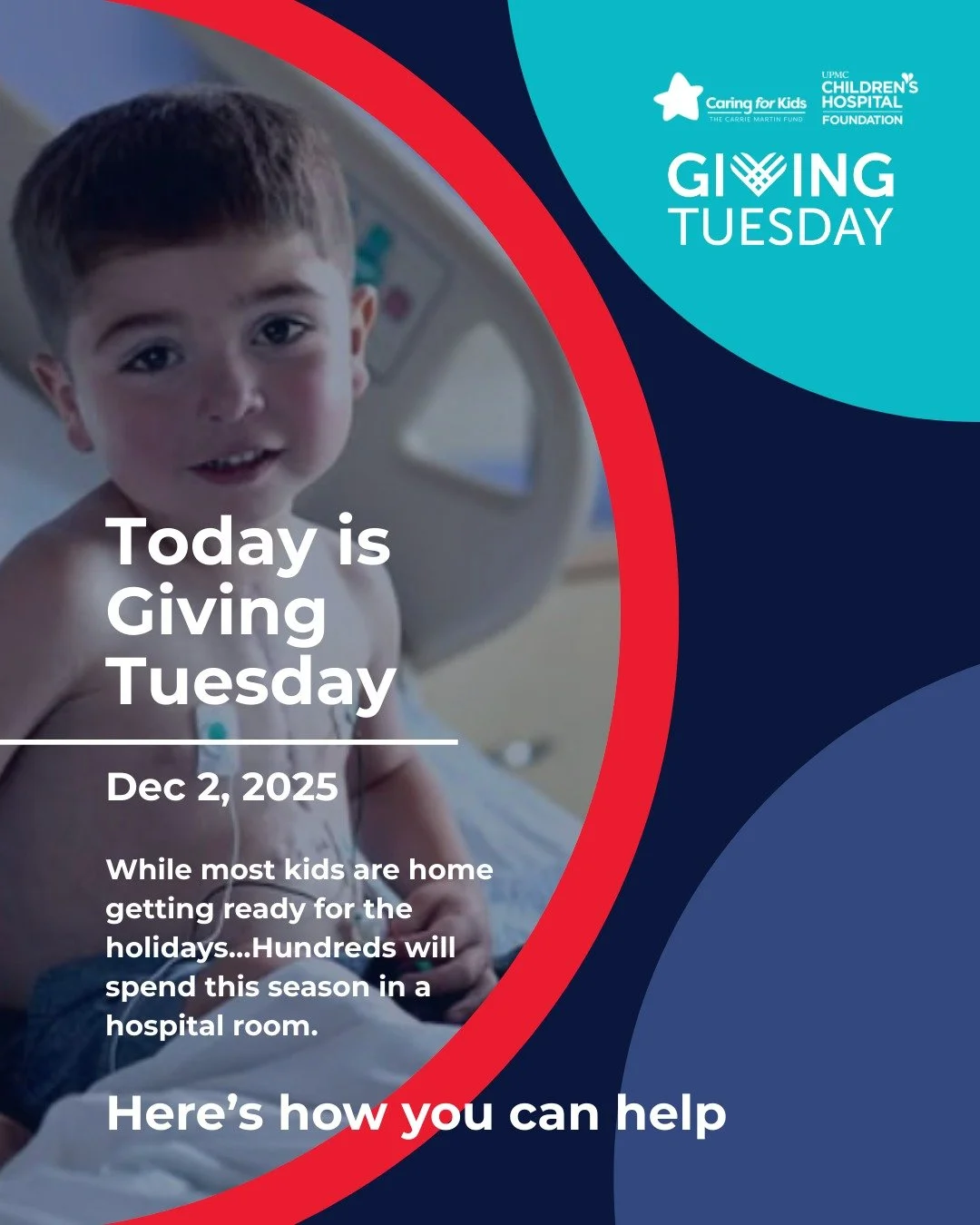 Today is Giving Tuesday, and we&rsquo;re rallying around something close to our hearts. The Holiday Hope Project helps us make sure every child at UPMC Children&rsquo;s Hospital wakes up to a little joy on Christmas morning.

Some of these kids are f