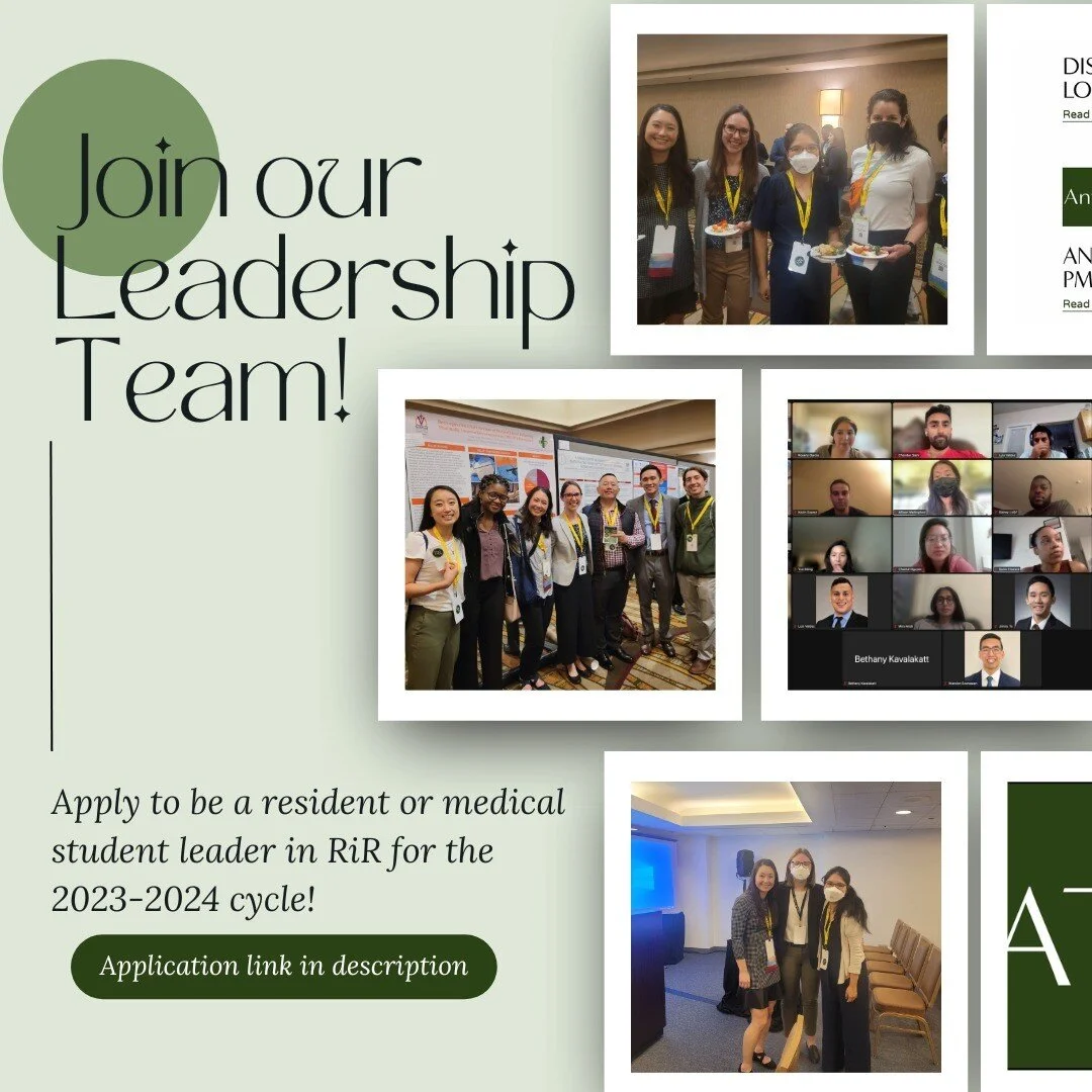 We are recruiting leaders for Representation in Rehab for 2023-2024! If you are passionate about DEI in Rehab, med student mentorship, patient advocacy, building community...we would love to have you join! Application here: https://form.jotform.com/2