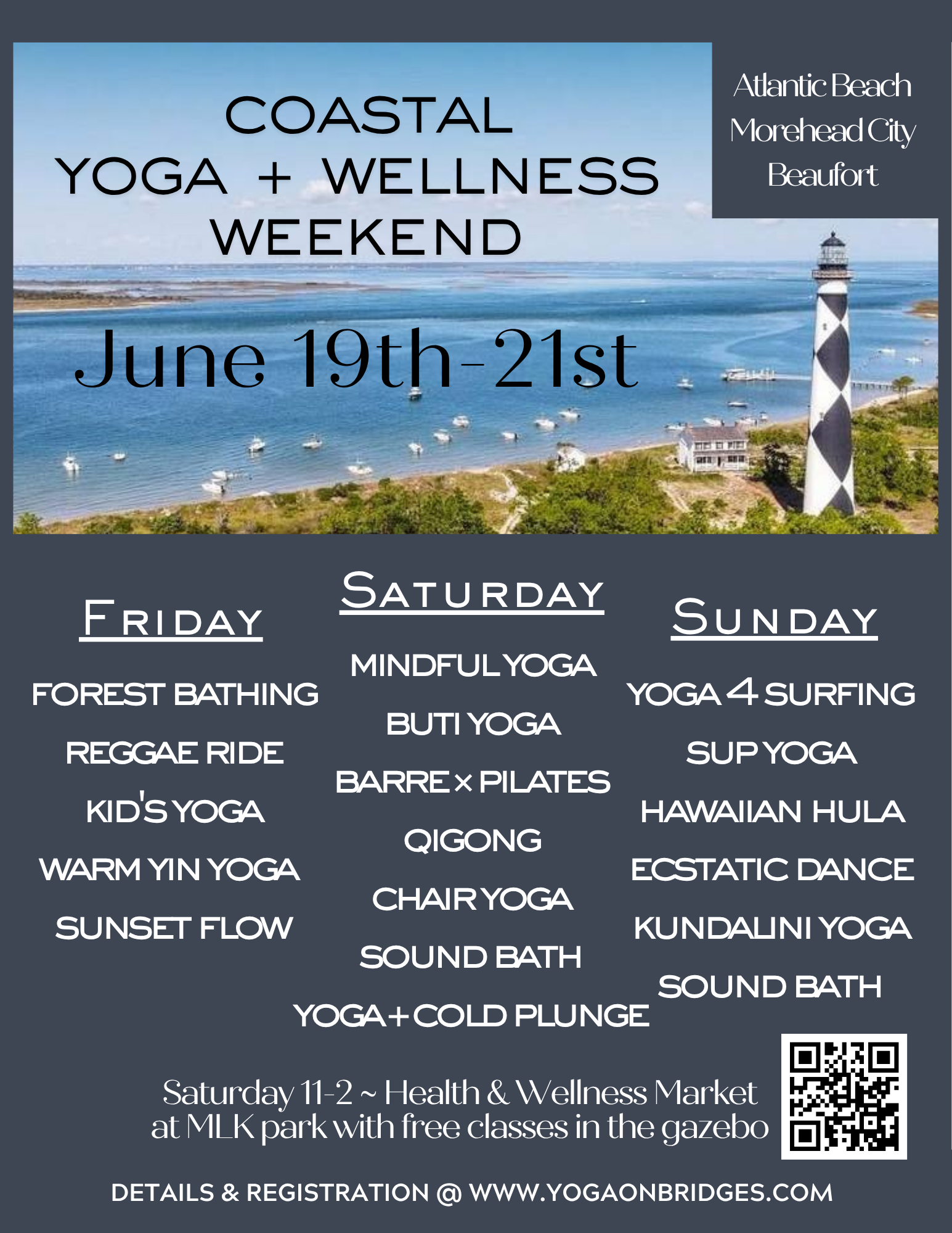 Coastal Yoga and Wellness Weekend event