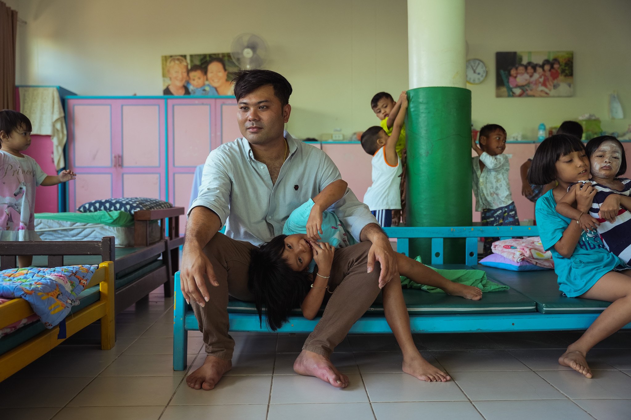 Watana Sittirachot at the Ban Than Namchai Orphanage in Khao Sok, Thailand (2024).