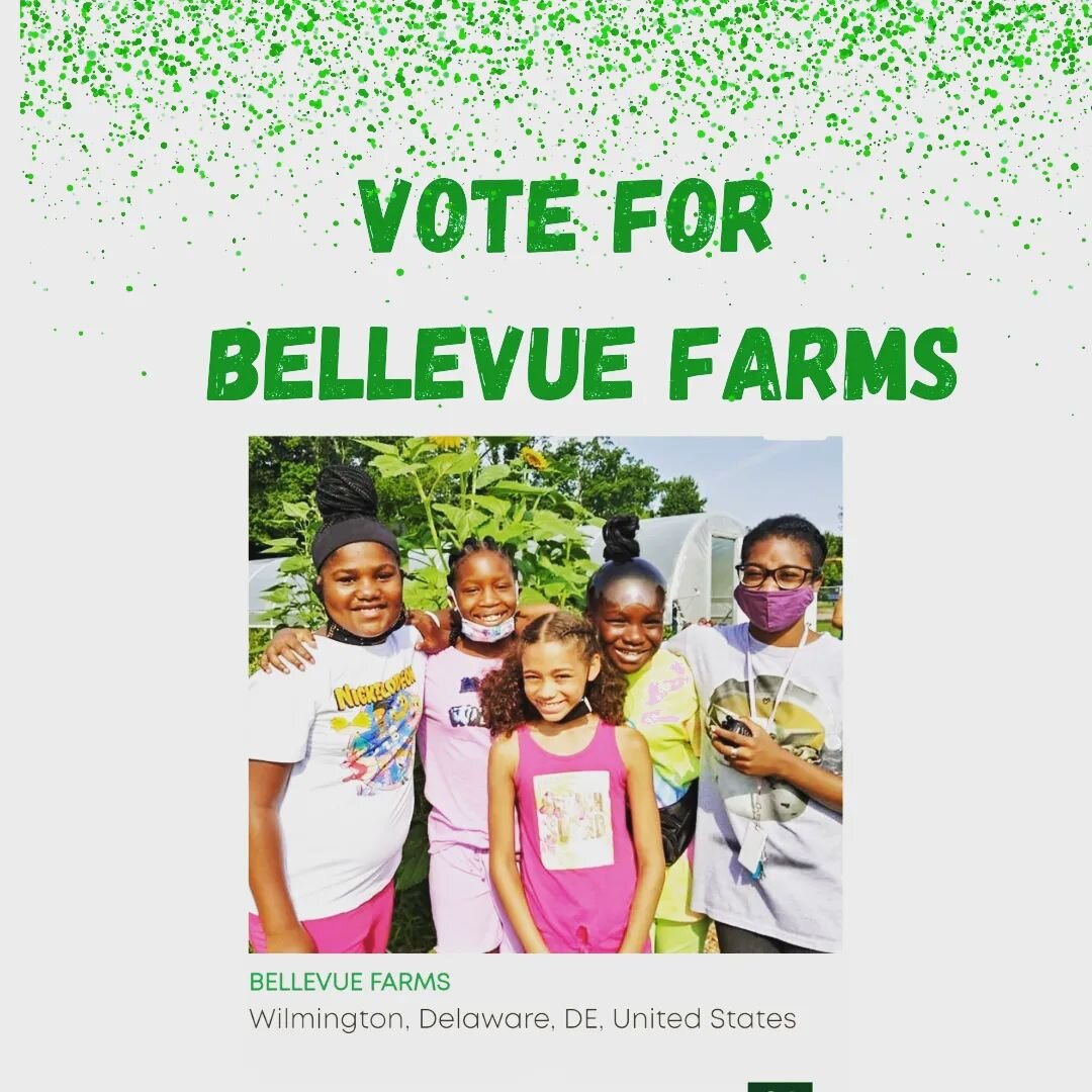 *We are going strong but need all the votes we can get! 

Please take a moment and help Bellevue Farms win $5000 towards our programs. We need votes to win! Show us your support. 

Click the link in our Story or Bio, scroll to Bellevue Farms, and Vot