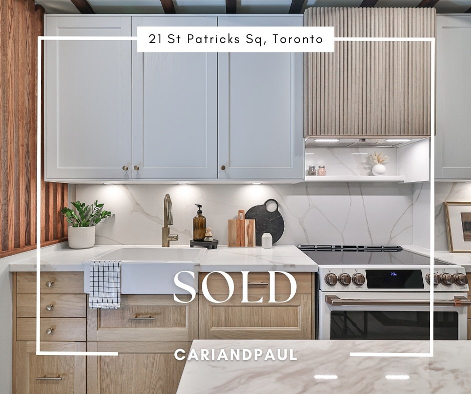 Just Sold! 🏡✨

21 St. Patrick&rsquo;s Square, Toronto &ndash; a one-of-a-kind gem that captured hearts from the moment it hit the market. ✨ We&rsquo;re thrilled for the new owners who will call this unique space home. After a fierce bidding war with