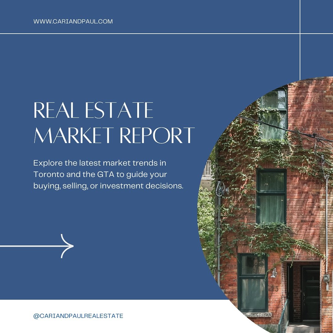 🏠✨ Toronto Market Update:

Sales: Cooling off, but still active! 📈 
New Listings: Up 1.5% with 12,547 fresh homes! 🔍 
Active Listings: Surging 46.2%, now at 4.6 months of supply! 💸
Average Price: Down slightly to $1,074,425.

Curious about what t