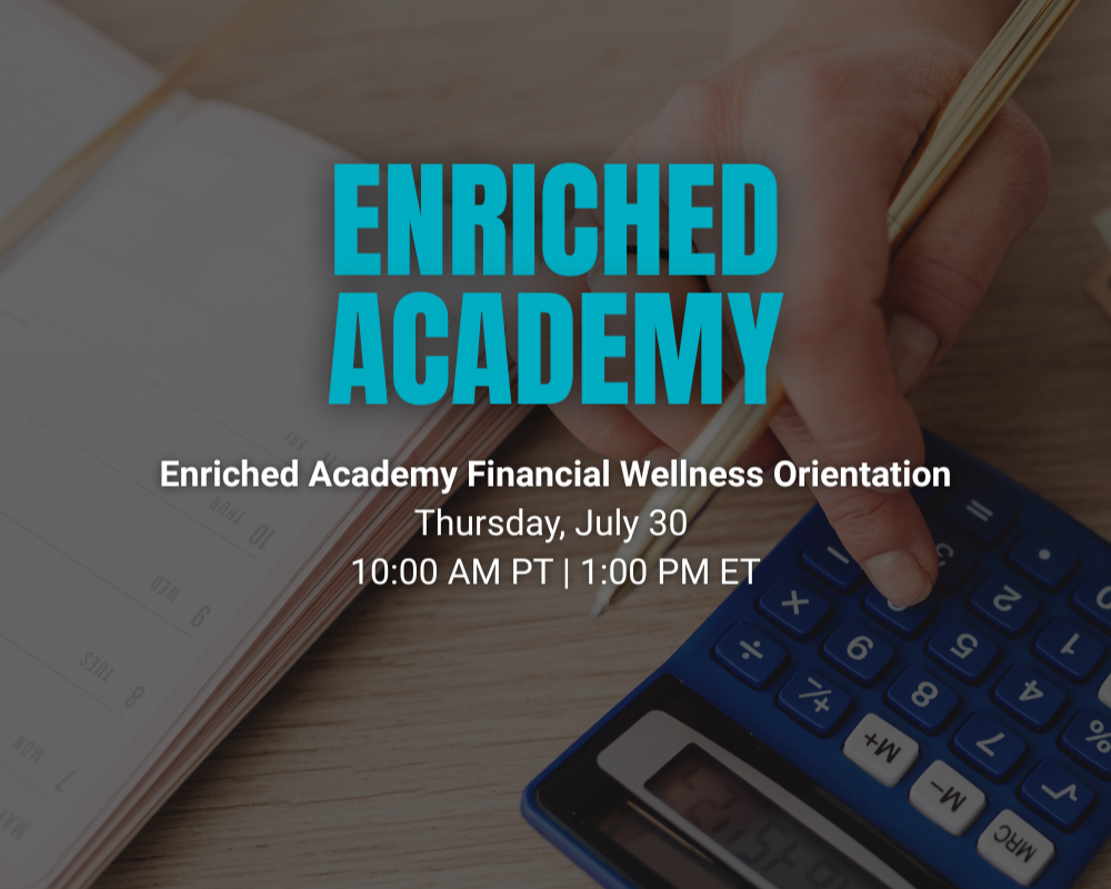 Enriched Academy [Webinar] Wellness Orientation