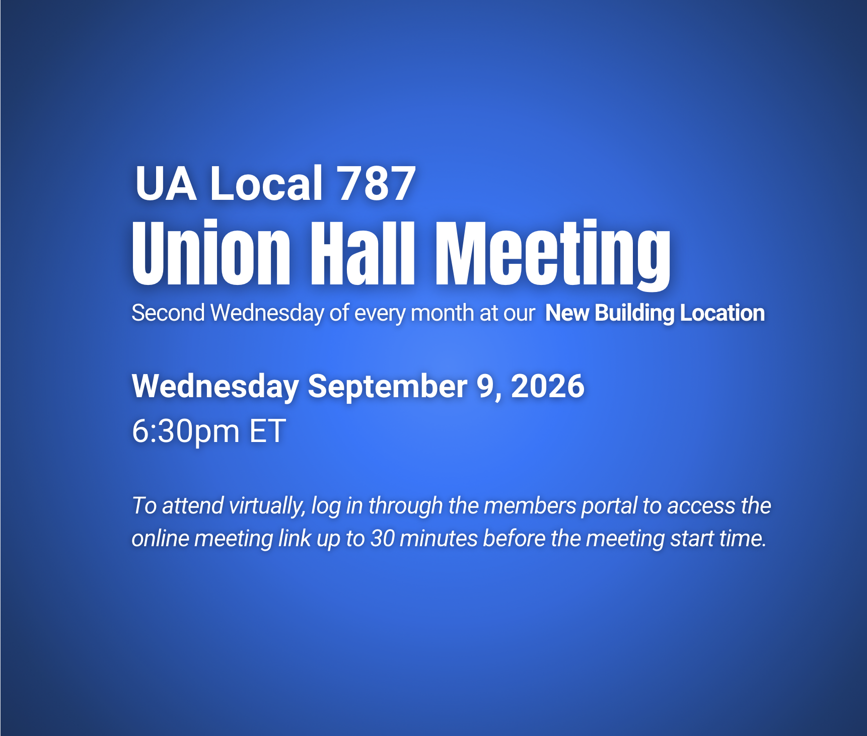 Union Hall Meeting