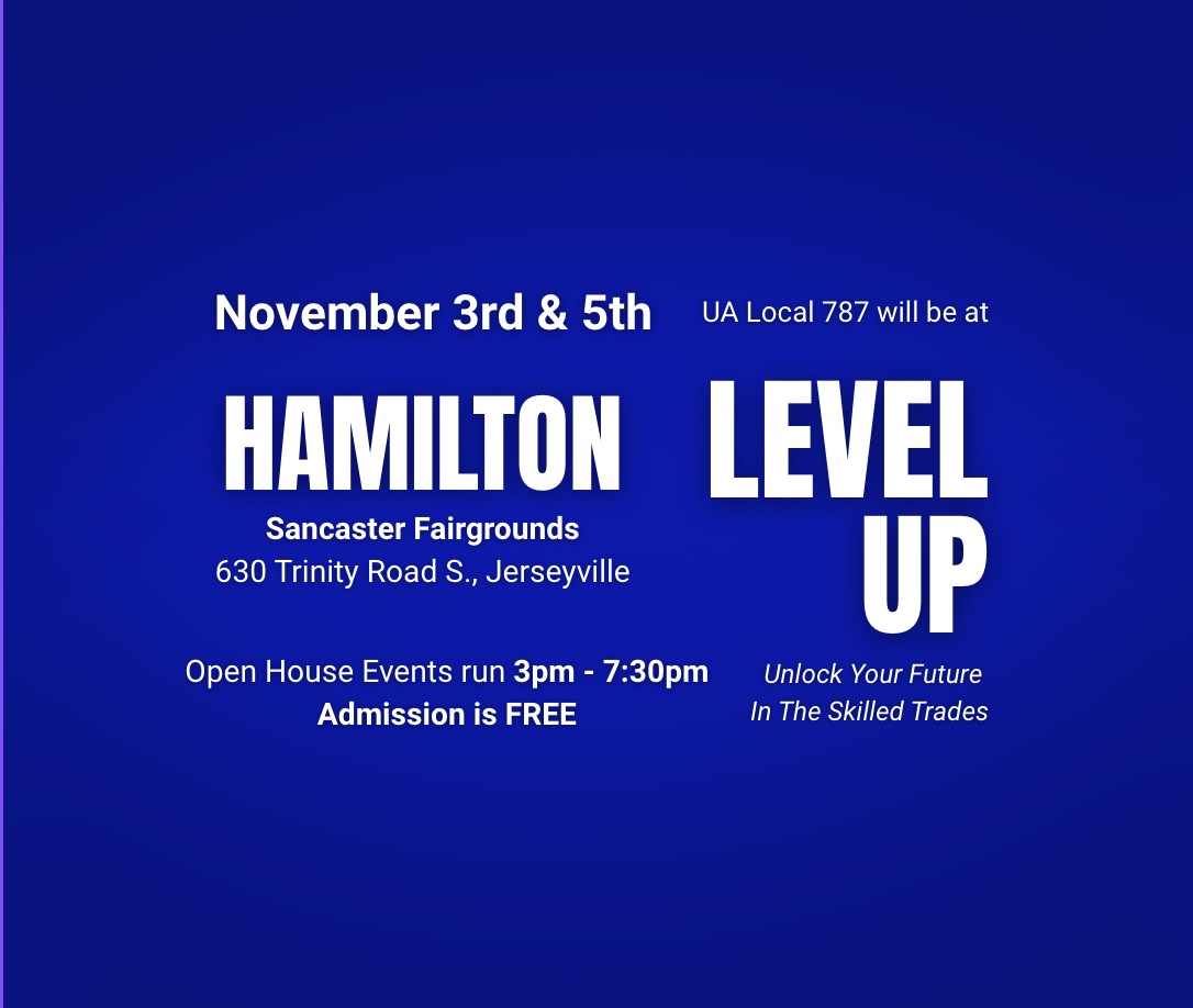 UA Local 787 at Level Up Hamilton