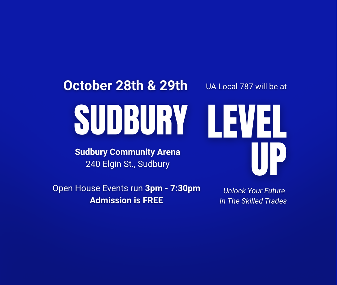 UA Local 787 at Level Up Sudbury