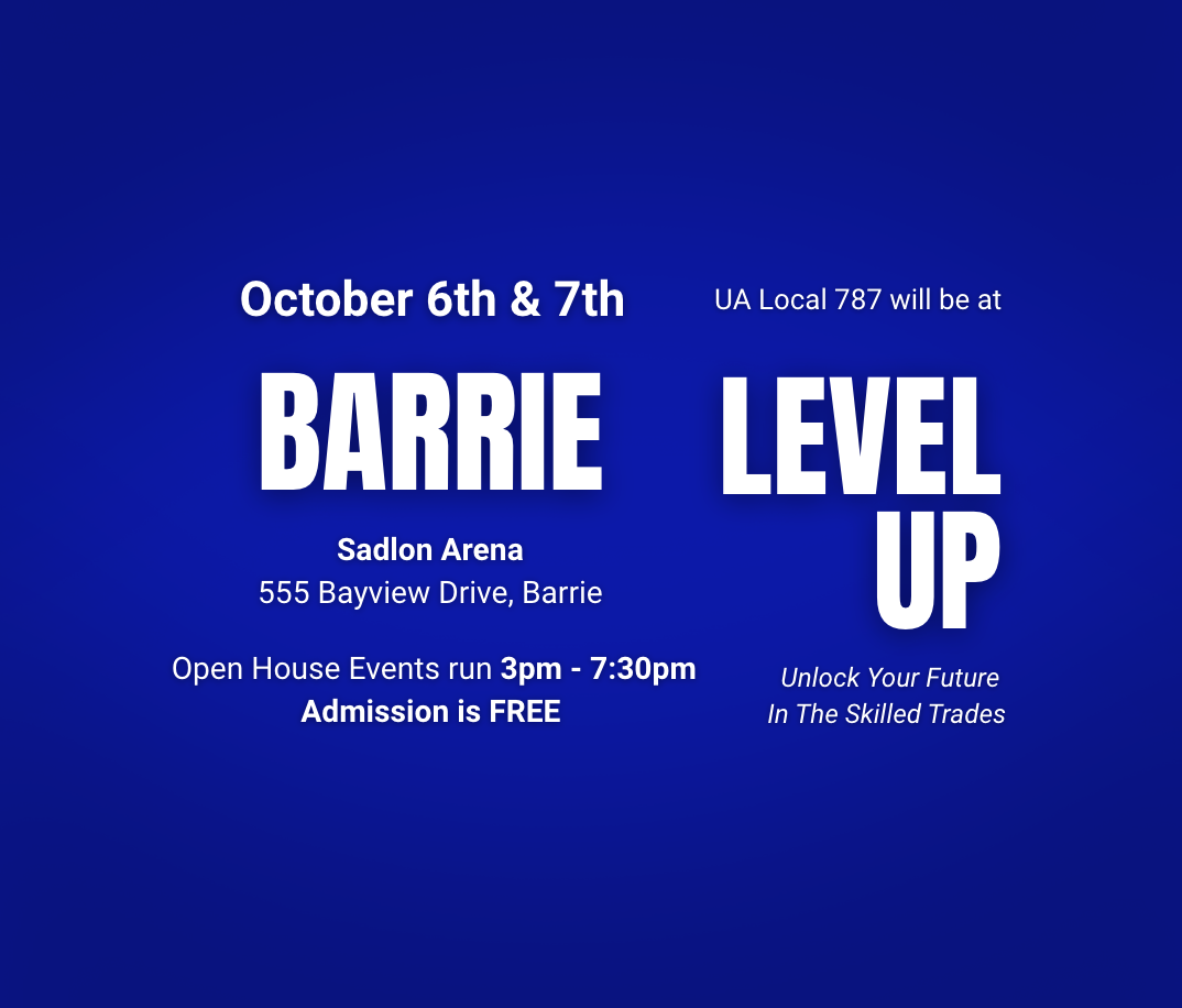 UA Local 787 at Level Up Barrie
