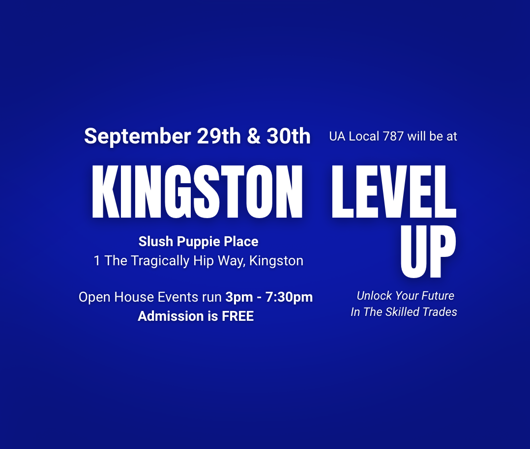 UA Local 787 at Level Up Kingston