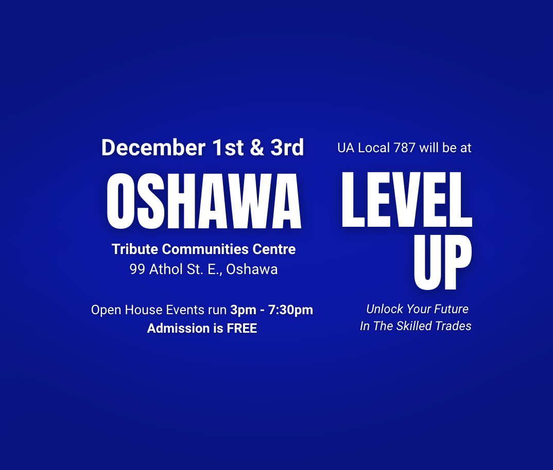 UA Local 787 at Level Up Oshawa