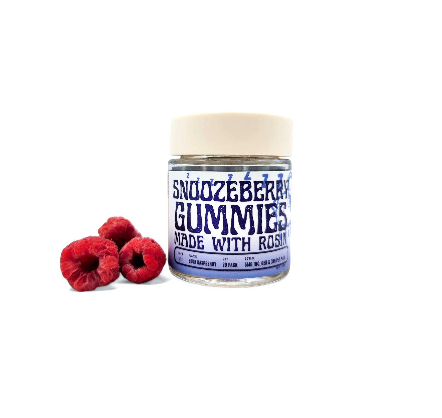 Snoozeberry Rosin Gummies