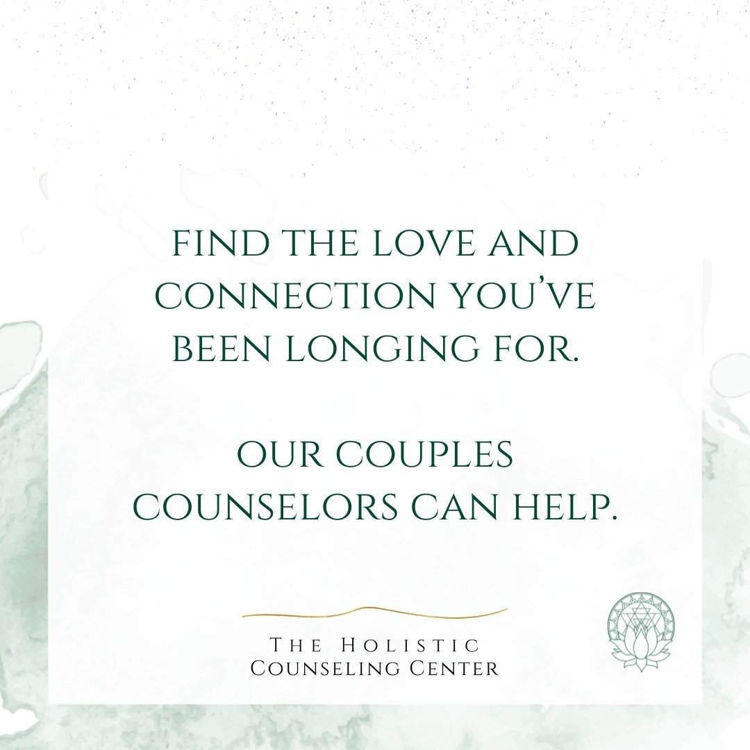 Whatever challenges you're facing in your relationship, know that you have the power to grow, learn, and thrive from them. 🌿

Couples Counseling offers a supportive space where you can:

➡️ Learn how to maximize personal growth and development throu