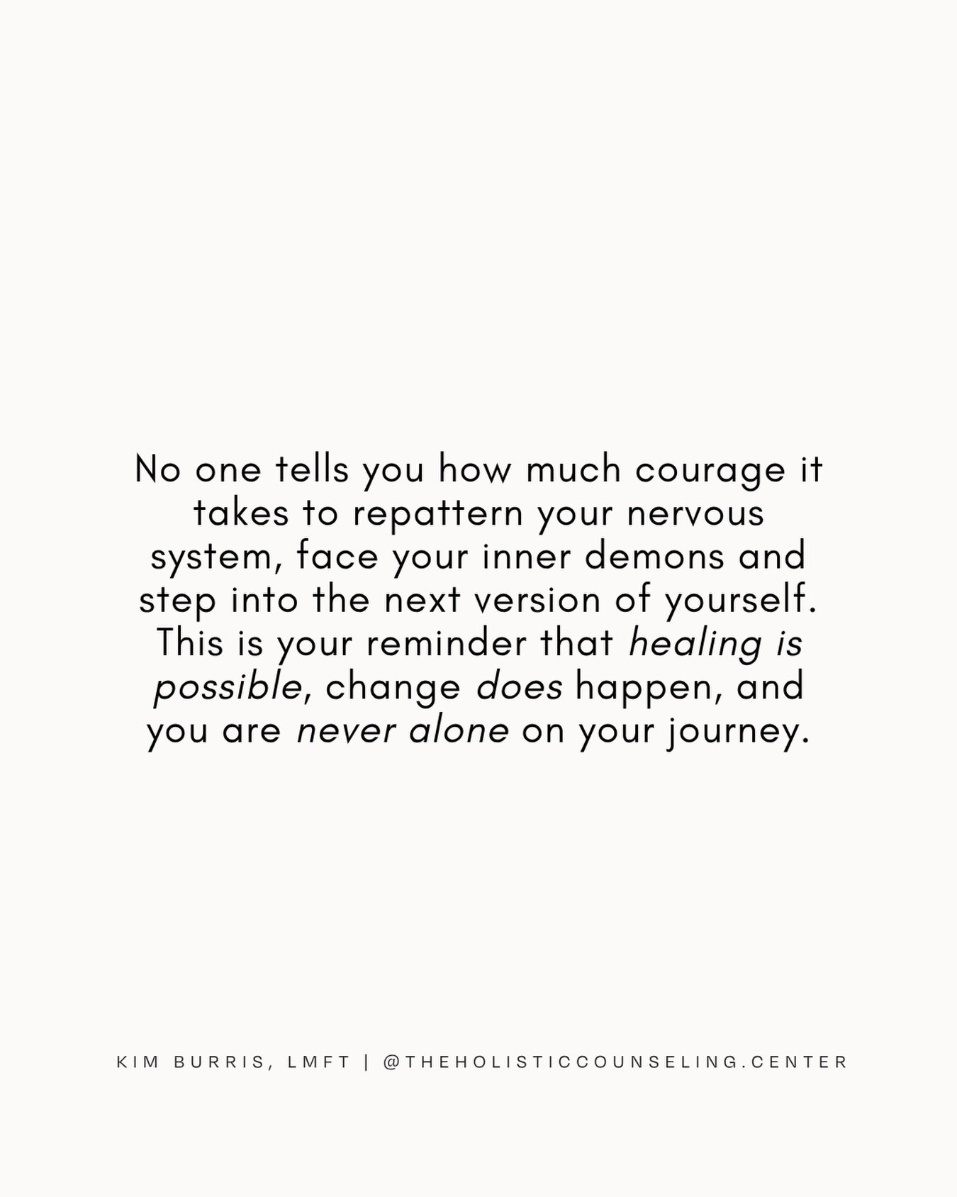 Leave a ❤️ if you needed this reminder today. And when healing feels hard, remember: after all these years&hellip;.your nervous system is learning a new language. 

So be patient with the process 🫶🏻 and know that healing is possible. Always 🪷

💖 