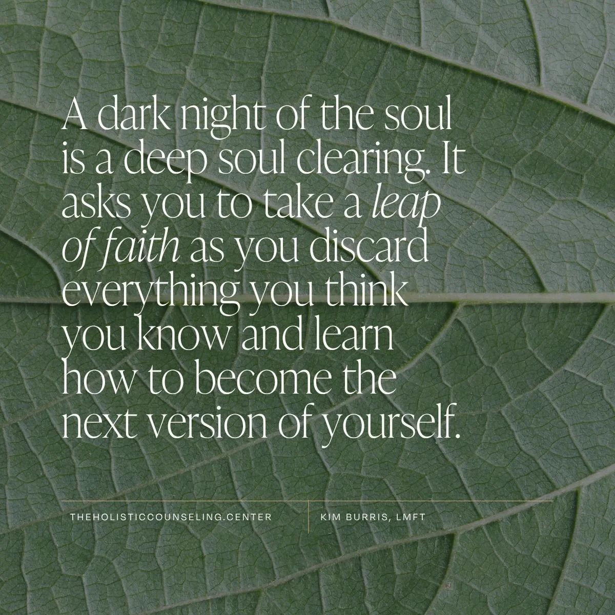dark night of the soul, what is a dark night of the soul