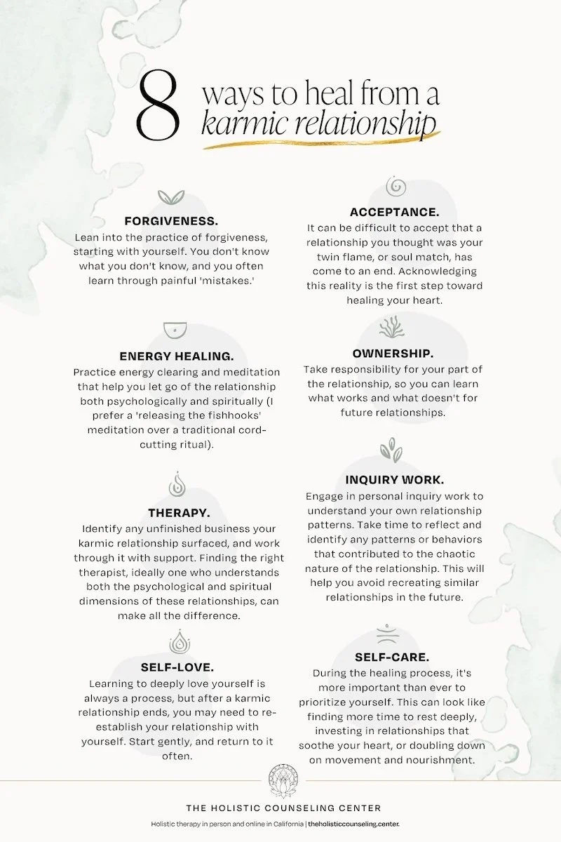 healing from a karmic relationship how-to
