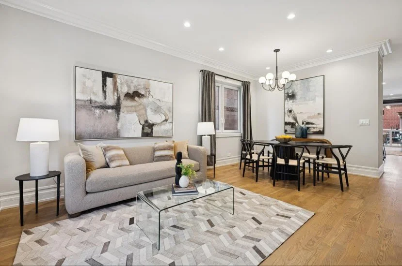 This home just went under contract&mdash;and staging was the turning point.

After sitting vacant on the market for three weeks, it accepted an offer 11 days after we staged it.

Thoughtful design clarified the layout, added warmth, and helped buyers