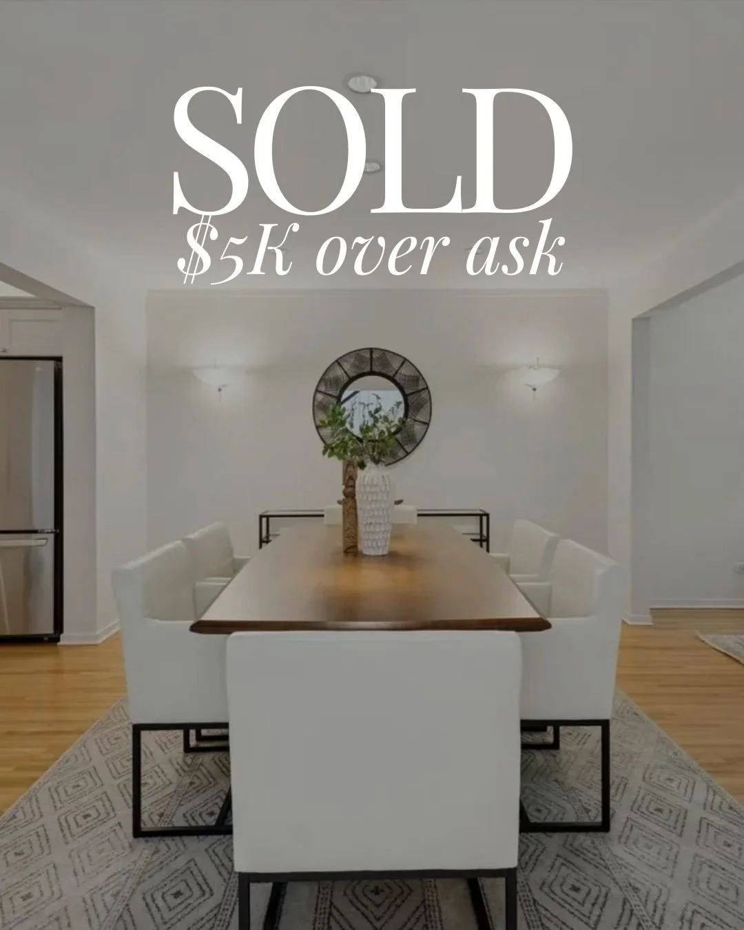 Staging isn&rsquo;t just beautiful decorations. It&rsquo;s a strategy that sells. And in this case, for over ask. 

For this property, staging allowed us to highlight its best features: the generous open floor plan, built-ins, abundant natural light,