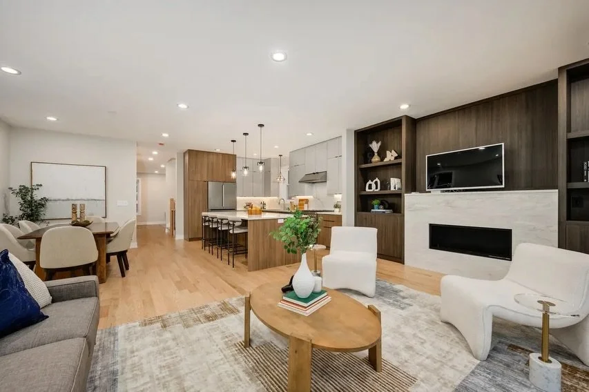 This project on Carmen Avenue was all about versatility.

An exceptionally renovated home was the perfect canvas to lean into a modern aesthetic designed to resonate with today&rsquo;s buyer.

By staging the living room, primary suite, multiple famil