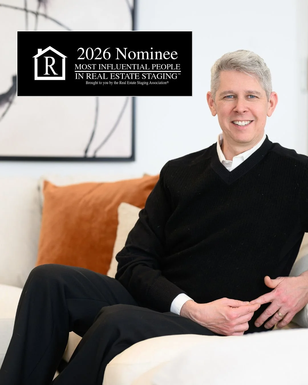 We're honored that @david.cieslak has been nominated yet again as one of @resahq's Most Influential People in Real Estate Staging.⁣
⁣
And as we celebrate 15 years of Signature Staging this year, this recognition means more than ever.⁣
⁣
If his work h