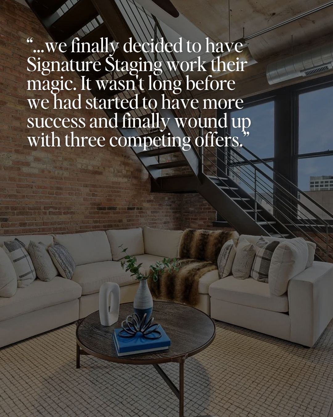 Years on the market is a long time to wait for the right outcome. Sometimes the missing piece isn't the home, it's the presentation.⁣
⁣
After relaunching with Signature Staging&rsquo;s help, this home drew three competing offers. Not because anything