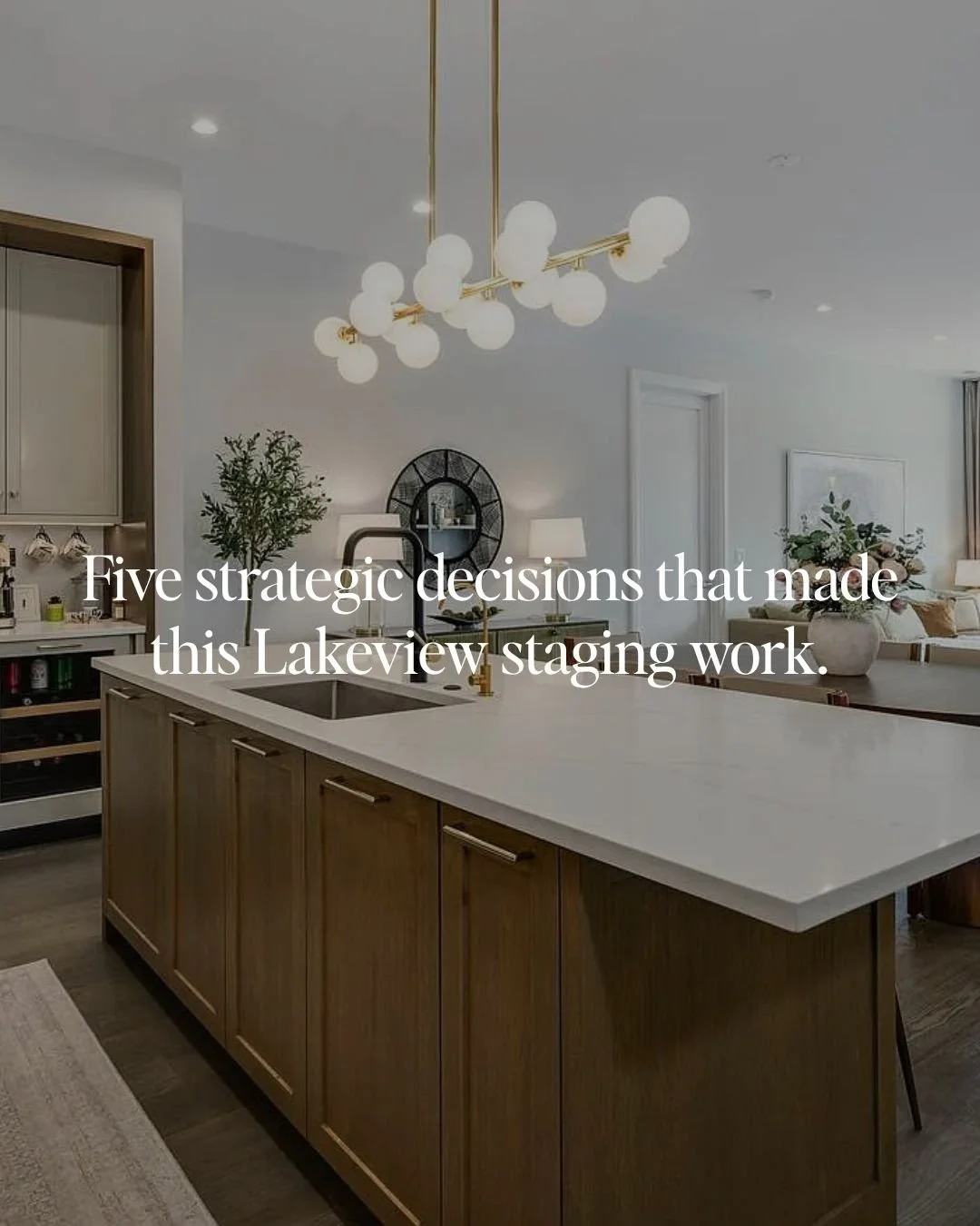 82% of agents say professional staging significantly helps buyers picture a property as their own.* ⁣
⁣
That's the difference between a decorator and a strategic marketing partner: one makes a room look nice, the other makes a buyer say yes.⁣
⁣
For t