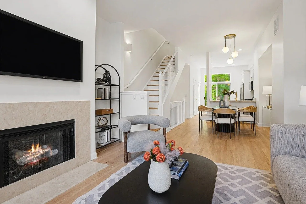 This South Loop townhome in the Historic Prairie District didn't need a full stage to make its case.

Not every project calls for staging top to bottom. Sometimes the smarter move is to identify the spaces that will do the heaviest lifting and invest