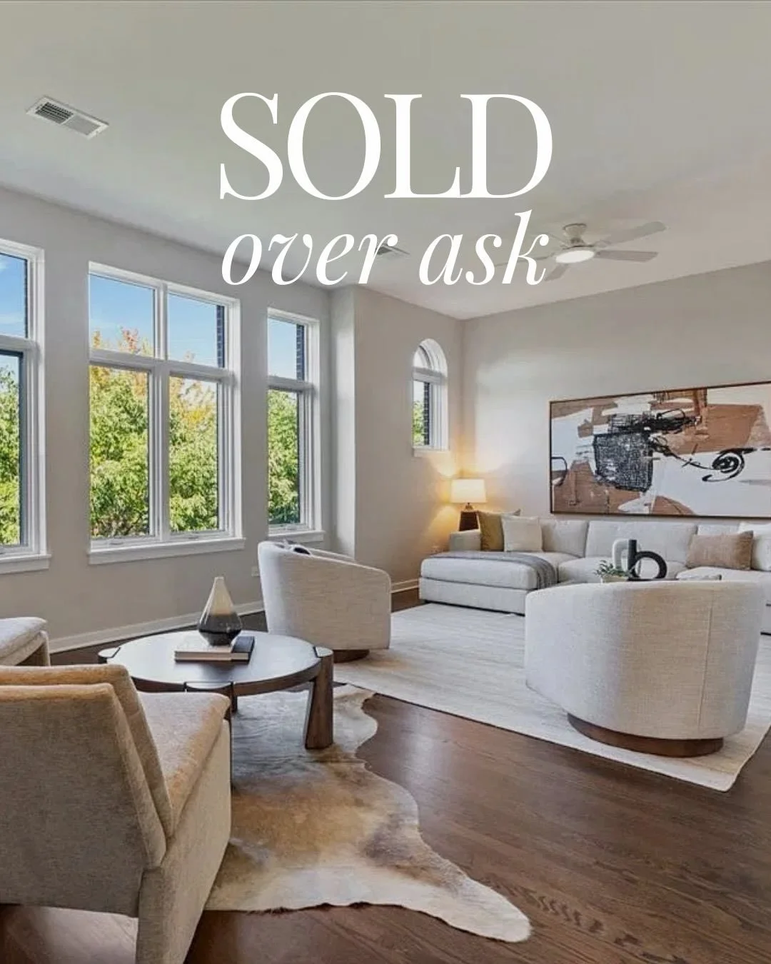 When the project moved from 1729 W George to 1719 W George after a successful close, the floor plan shifted, but the strong results held.

We rebuilt the strategy at 1719 W George with the same inventory from the first home and created a new layout t