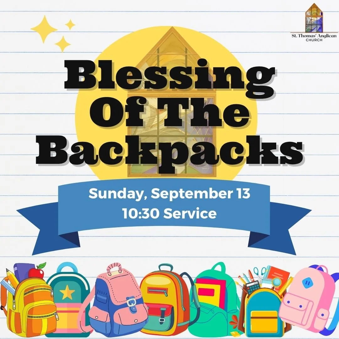 Blessing of the Backpacks