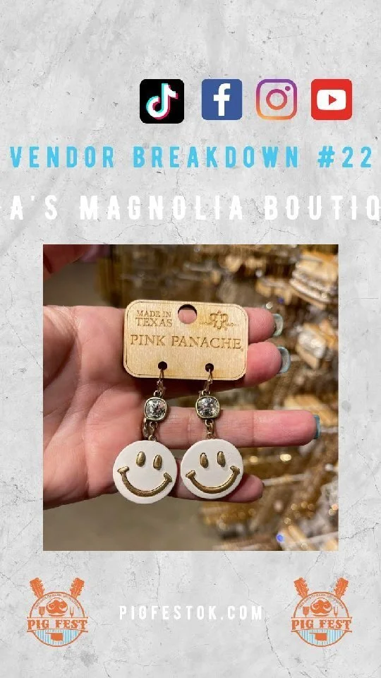 Vendor Breakdown #22 π€©
Who says festivals can't be fashionable affairs? @miasmagnoliaboutique has got you covered AND this is the debut of their brand-new walk-through trailer π
Stop by, have a look, buy some leopard print shoes (a must have acce