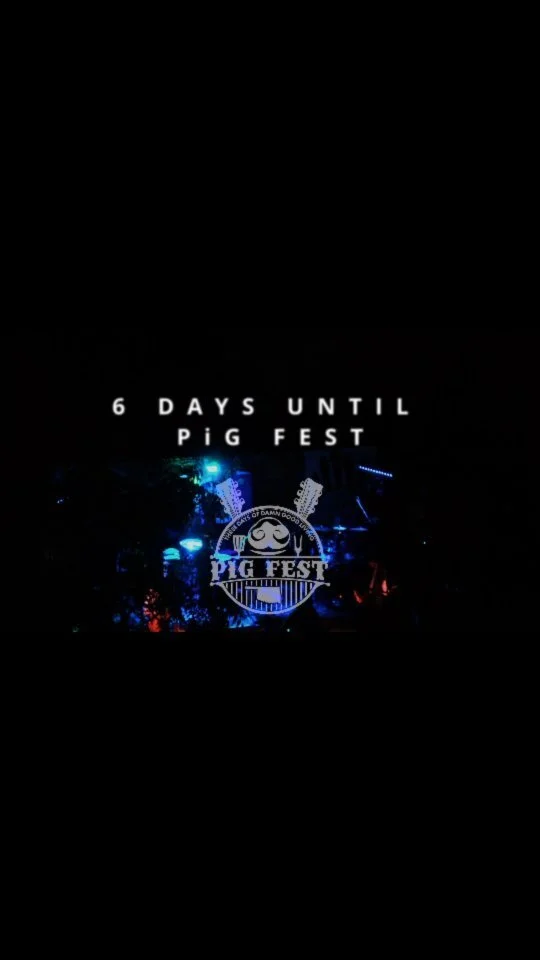 LESS THAN A WEEK MY FRIENDS π€―
www.pigfestok.com and grab Single-Day Tix, 3-Day Tix, and Camping Passes π