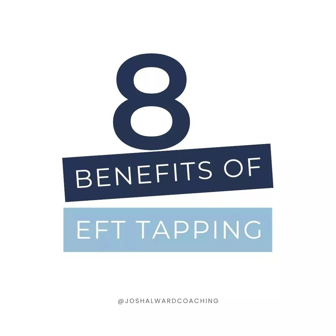 EFT can be used both as a self-help tool and in a clinical setting with an accredited practitioner. ⁣
⁣
Here are 8 benefits of EFT Tapping. ⁣
⁣
#eftpractitioner #eft #tapping #efttapping #eftforgoalsetting #eftforoverwhelm #eftcoaching #eftforanxiety