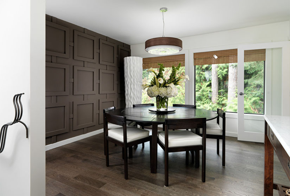 Accent Walls Done Right In Your Dining, Dining Room Accent Wall Designs