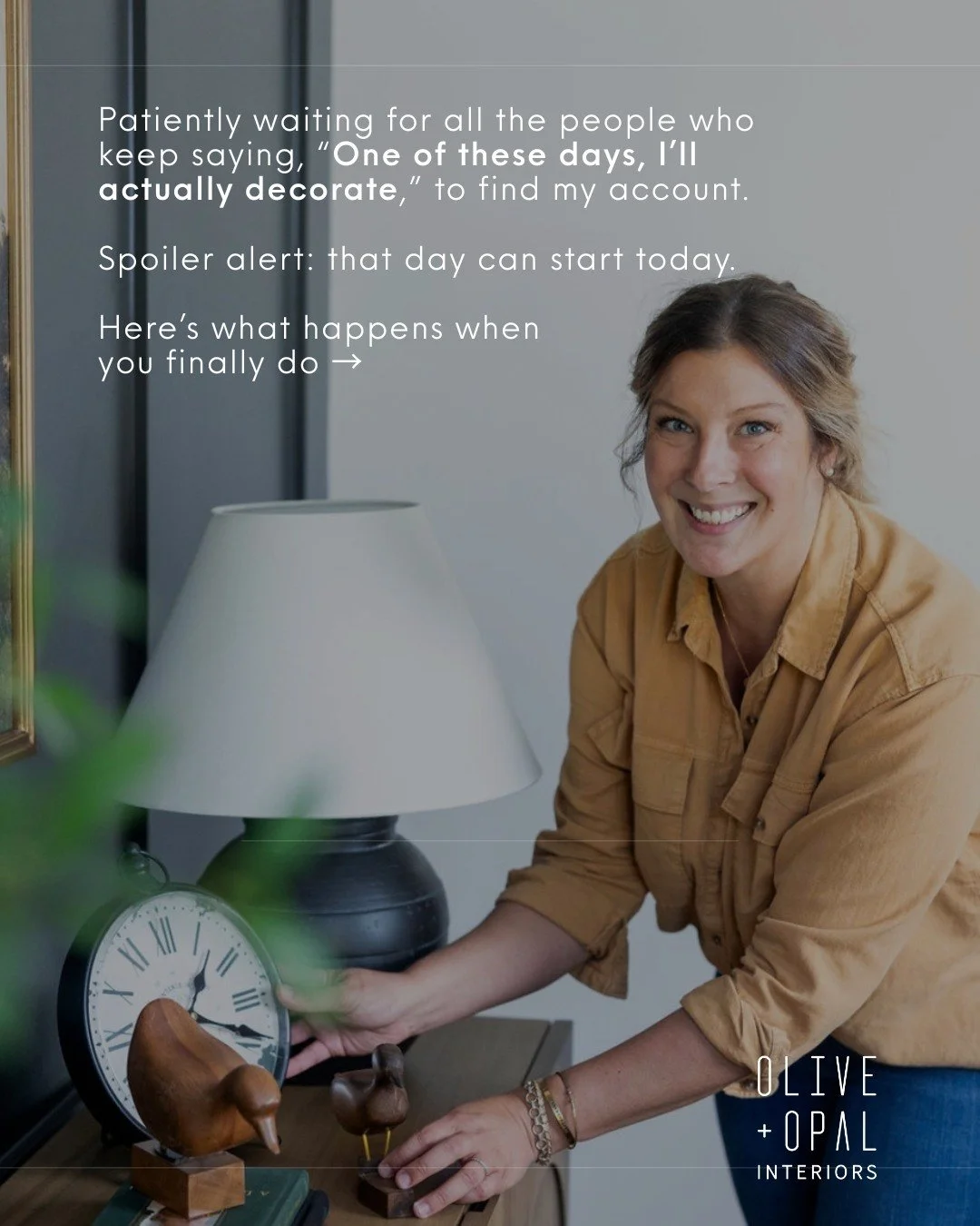 Still saying &ldquo;I&rsquo;ll decorate one day&rdquo;? Consider this your holiday nudge. 🎁

If you&rsquo;ve been thinking about finally pulling your space together &mdash; this is your sign. The holidays are coming (yes, already) &mdash; and there&