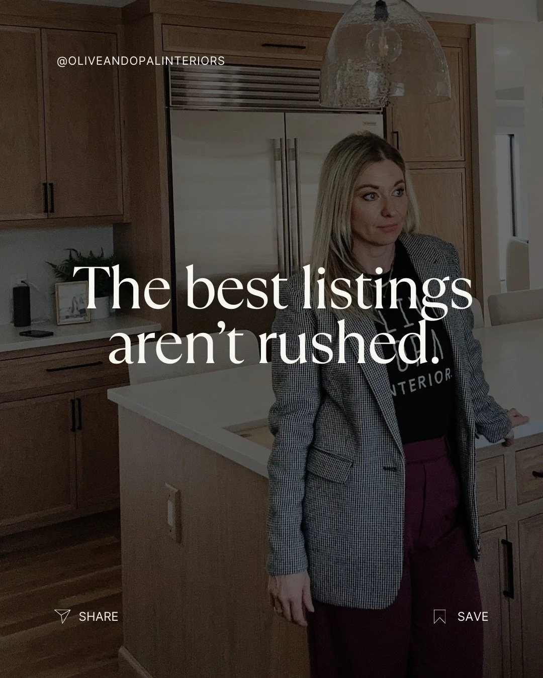 Speed feels good.
But readiness sells better.

The strongest listings aren&rsquo;t rushed &mdash; they&rsquo;re prepared.

Calm prep creates:
&bull; Confident pricing
&bull; Better photos + showings
&bull; Stronger first impressions

Rushing compress