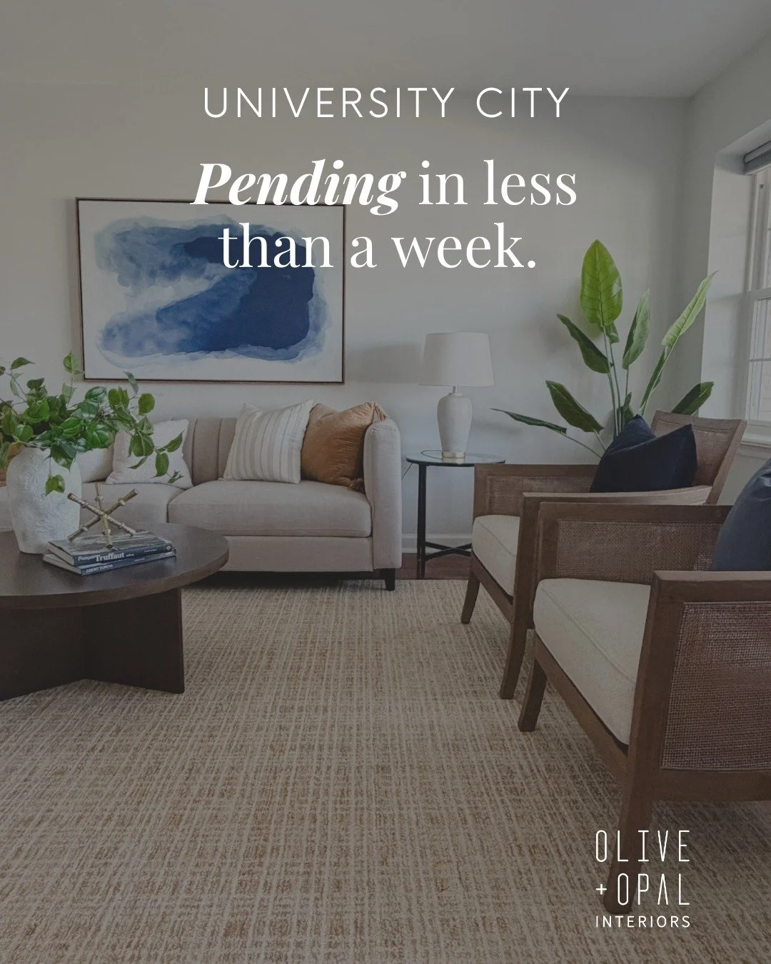 ✨ Sold Fast ✨

Congratulations to the sellers and listing team on a quick sale at 7918 Cornell Ave in University City.

Listed by:
Jessica D. Lefan
Compass Realty Group

Staging by Olive + Opal Interiors