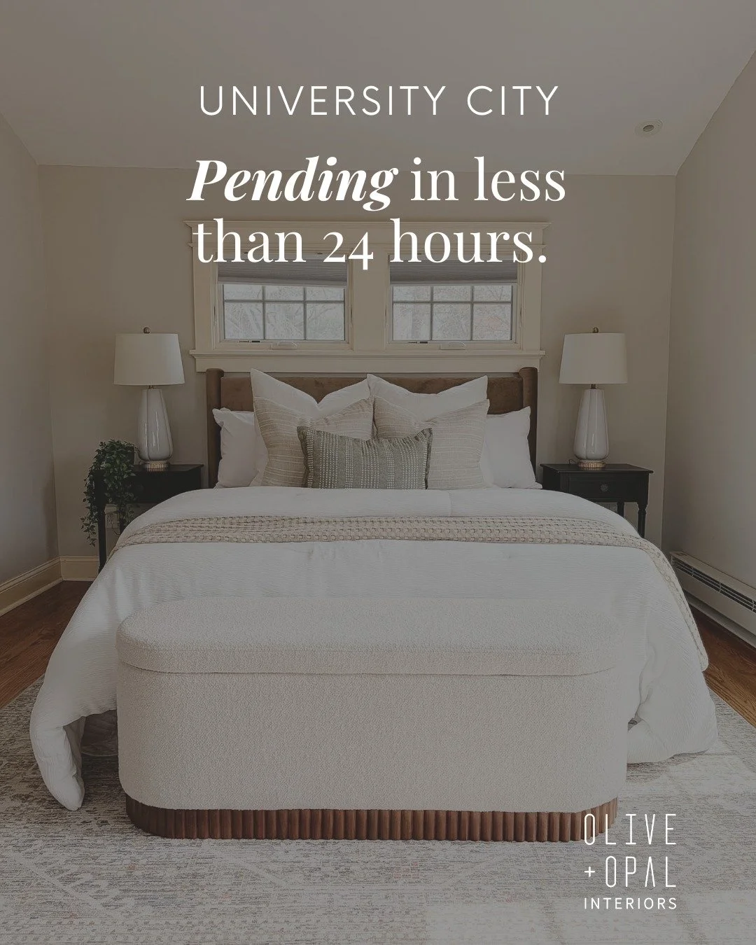 ✨ Sold in 24 Hours ✨

Congratulations to the sellers and listing team on a lightning-fast sale at 7560 Stanford Ave in University City.

Listed by:
Joel E. Svoboda
RedKey Realty Leaders Circa

Staging by Olive + Opal Interiors