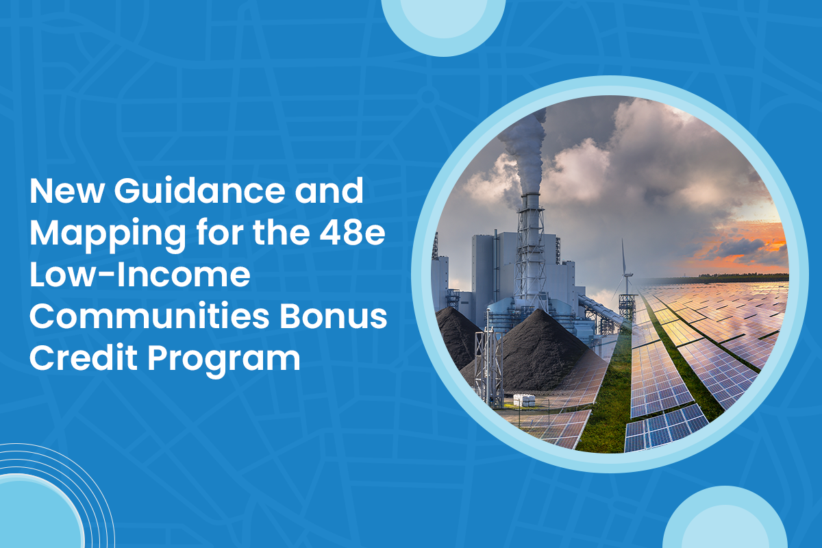 Empowering Energy Communities with AO Prospect:  New Guidance and Mapping for the 48e Low-Income Communities Bonus Credit Program