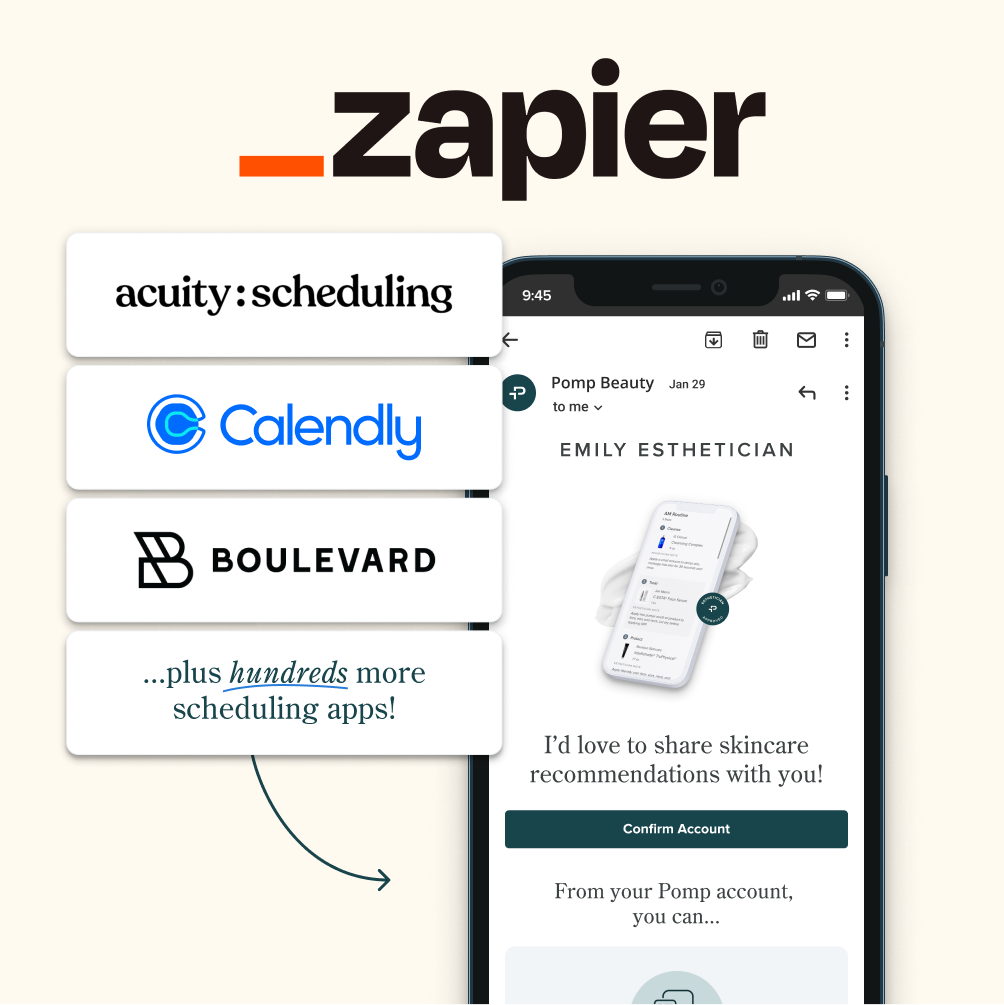 Import clients from your booking tool with Zapier