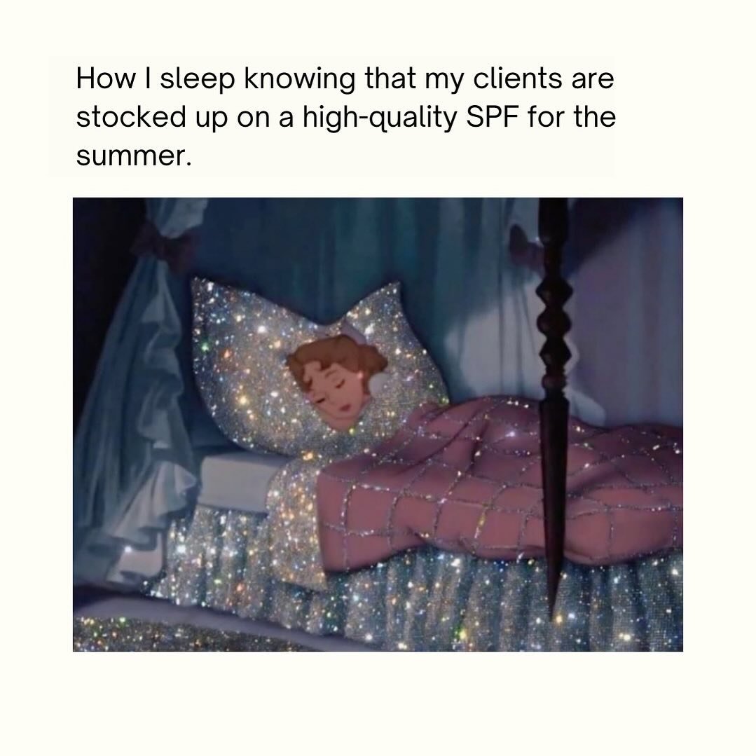 It&rsquo;s time to make sure your clients are prepared for summer with an SPF that works towards their skin goals. Sleep easy and grab and SPF from EltaMD and PCA for 20% off with code PREP20💫🧴
&bull;
&bull;
&bull;
Inspo @onskin.app
