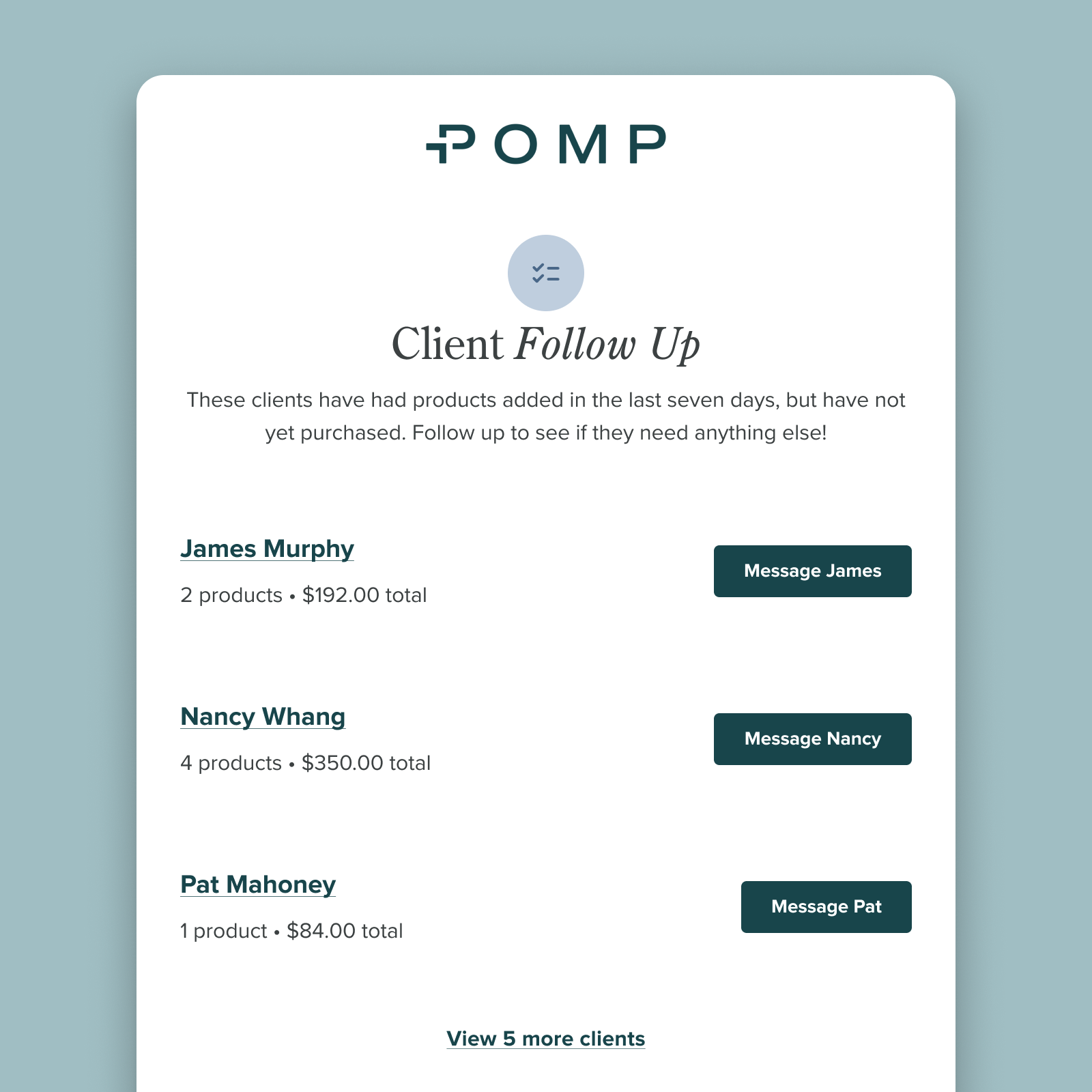 Close Sales With Client Follow Up Reminders