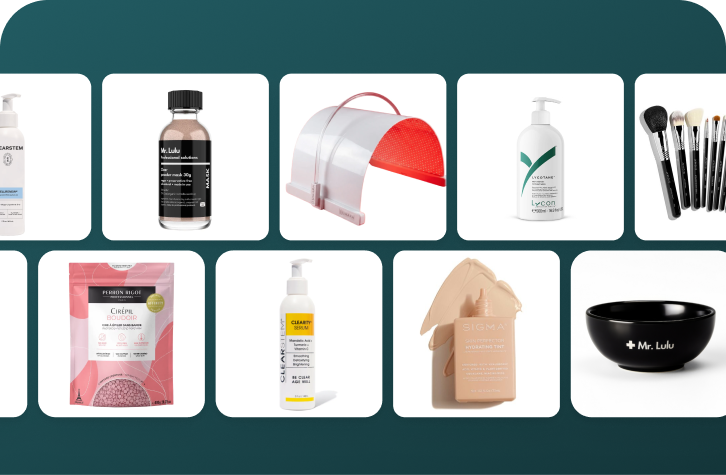 Mix and match backbar products