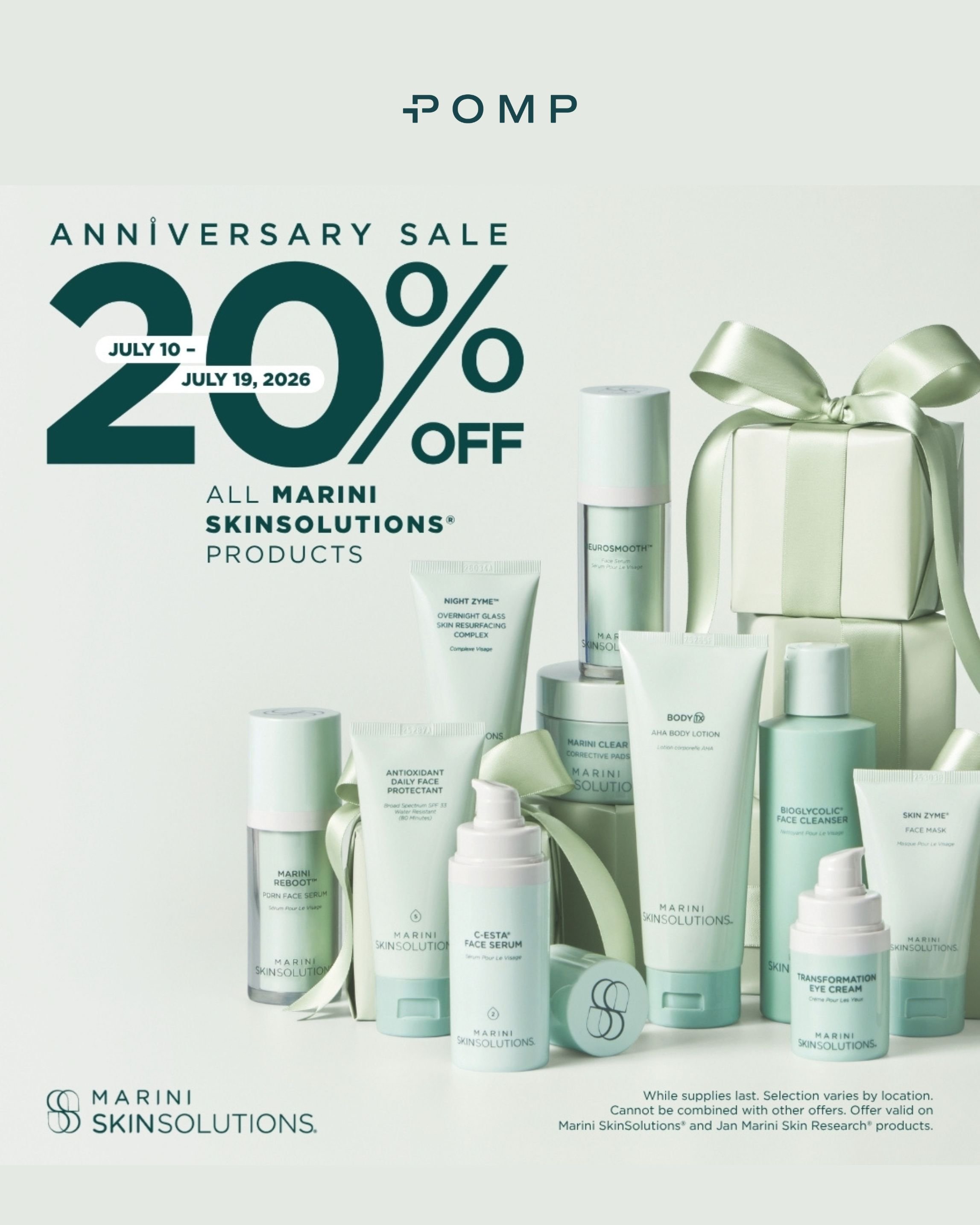 Static Anniversary Sale